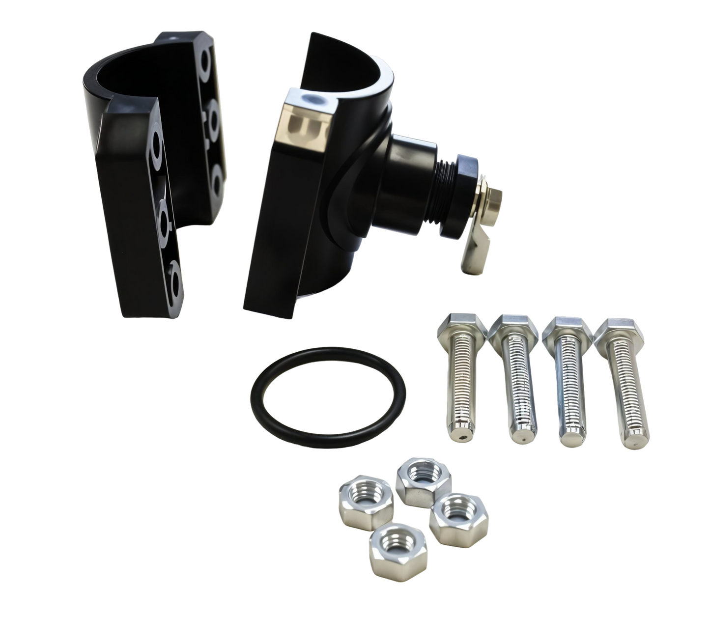 Jordforbindelse til saltelektrolysebehandling med gummipakning