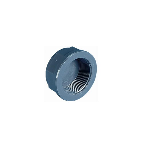 Hætte med 3/4 tommer indvendigt gevind med gummi til flow switch-tilslutning