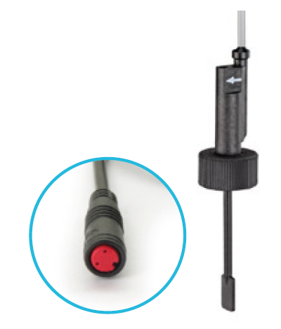 Flow switch med vandtæt Higo-stik