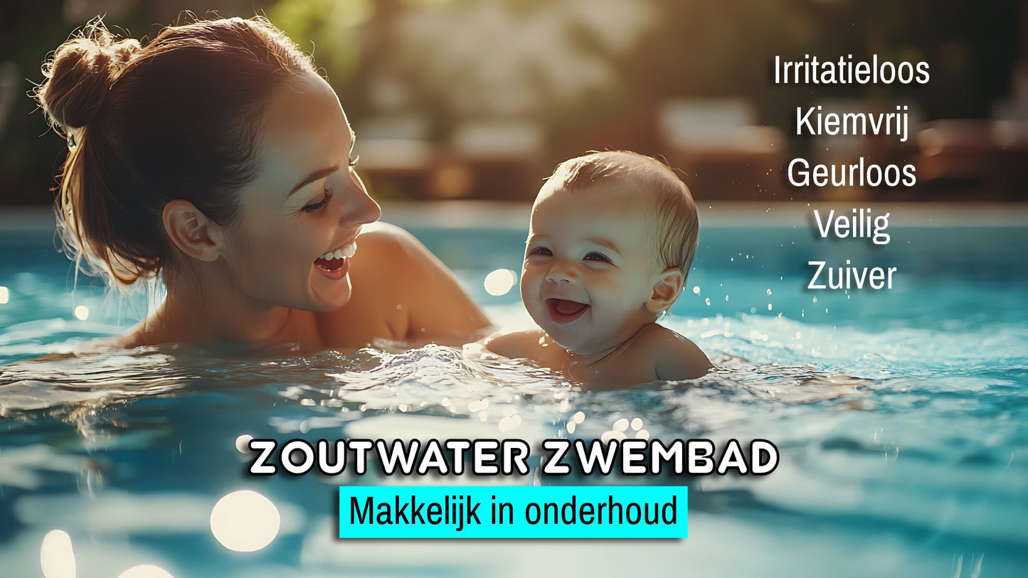 Saltelektrolyse EL 20 til overjordisk pool ( Intex / Bestway) op til 60m³