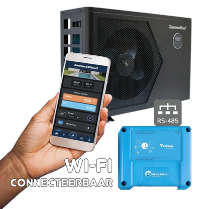 Zwemco Pool varmepumpe inverter WiFiPOOL automation udvidelse