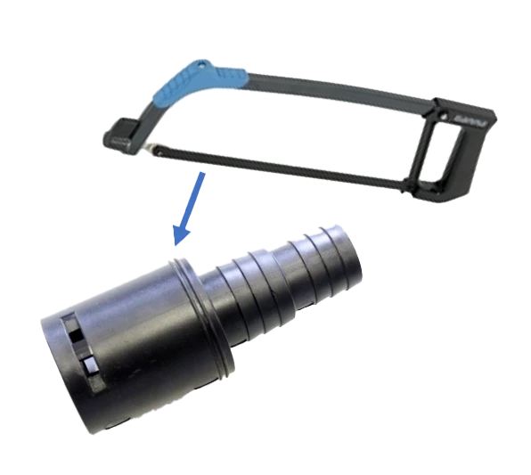 Tilslutningsstykke  50 / 38 / 32 mm til EPDM solcellepanel