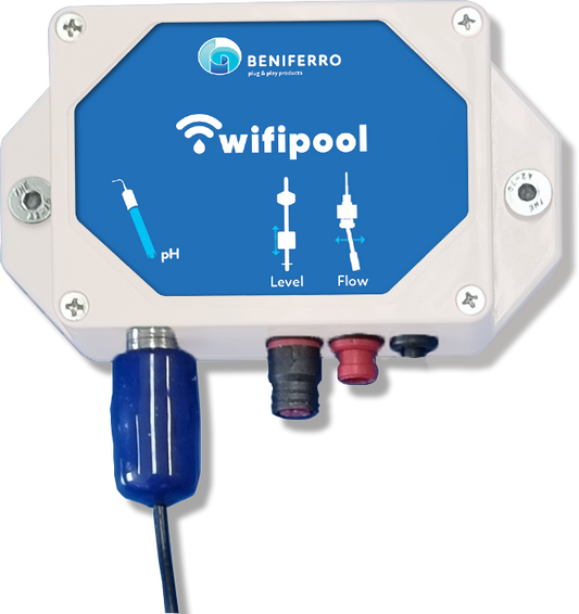 WiFiPOOL-Modul pH - Flow - Niveau