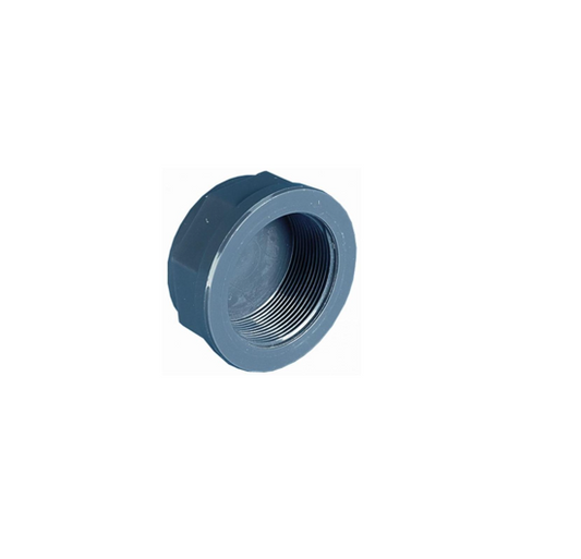 Hætte med 3/4 tommer indvendigt gevind med gummi til flow switch-tilslutning