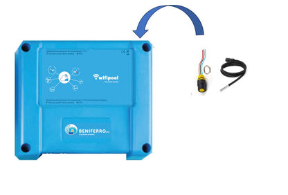 Ekstra temperaturmåling på CONNECT PRO måle- og kontrolboks - ekskl.  installationsmateriale og temp-sonde